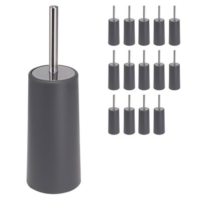 bremermann WC-Bürste Kunststoff 15er Set, grau