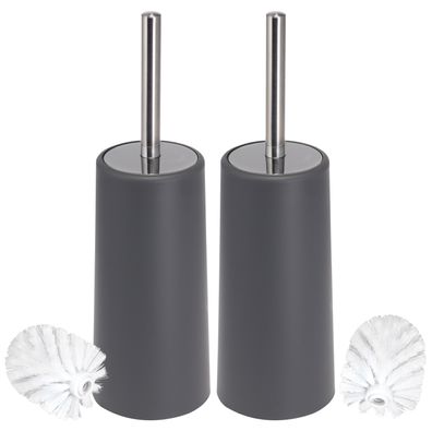 bremermann WC-Bürste Kunststoff 2er Set, grau