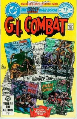 G.I. Combat # 250 (52pages, sampler with several stories) (USA, 1983)