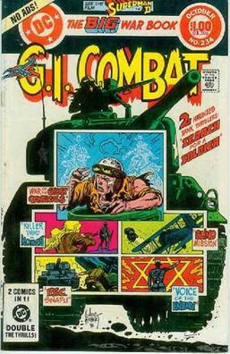 G.I. Combat # 234 (52pages, sampler with several stories, NO ads) (USA, 1981)