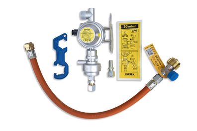 GOK Caramatic DriveOne vert. 30mbar 1,5 kg/h Sicherheits-Gasdruckregler