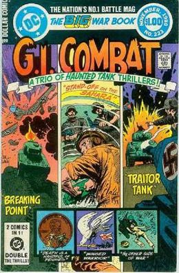 G.I. Combat # 223 (68 pages, sampler with several stories) (USA, 1980)