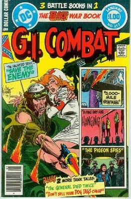 G.I. Combat # 217 (68 pages, sampler with several stories) (USA, 1979)