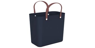 Rotho Multibag Style 25 L Albula – Einkaufstasche, midnight blau