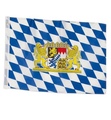 narrenwelt Bayern Fahne 60 x 90cm Wiesn Fest Deko Dekoration Accessoire