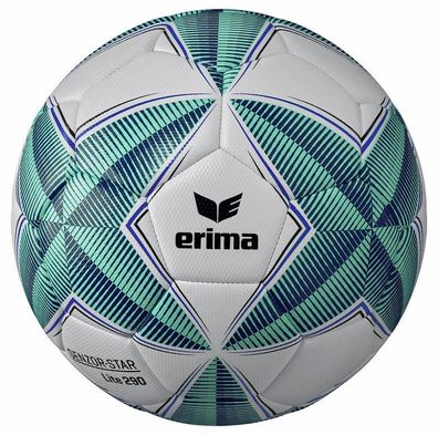 10er Ballpaket Erima Senzor-Star Trainingsball New Sky / New Navy Gr. 5 290 g