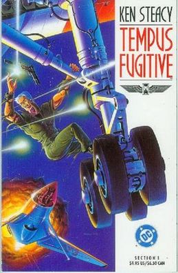 Tempus Fugitive # 1 (of 4) (Ken Steacy, painted art) (USA,1990)