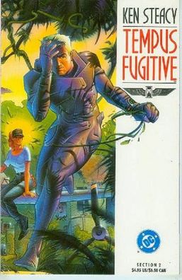 Tempus Fugitive # 2 (of 4) (Ken Steacy, painted art) (USA,1990)