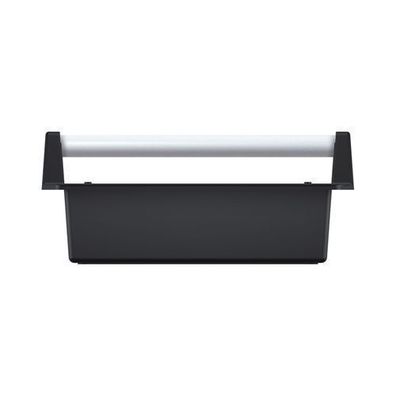 Werkzeugträger Werkzeugkasten Kunststoff schwarz Geräteträger 40 cm