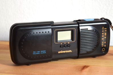 Vintage Radio & Wecker Universum UR3046 Kofferadio Antik Alt Vintage 90er