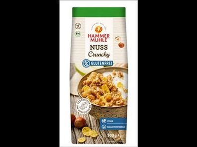 Hammermühle 6x Bio Nuss Crunchy gf 300g