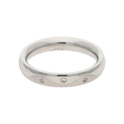 Boccia Damenring Titan mit Diamanten 0150-02