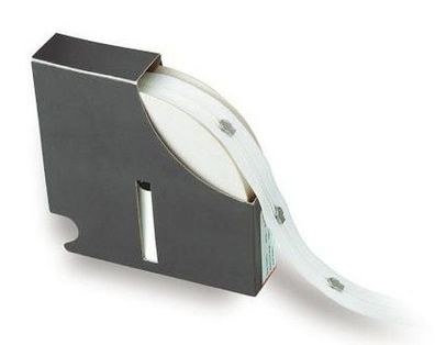 1m Wäsche-Reißverschluß - weiß - Breite: 25 mm