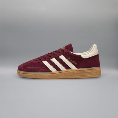 adidas Handball Spezial Maroon Cream White (Womens) - 38