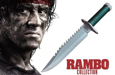 Rambo 1 First Blood Part I Bowie Messer Premium Edition