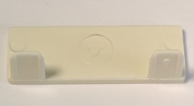 Finder Beschriftungsschild ohne Aufdruck Kunststoff weiß, 26 x 9 mm 122 Stück