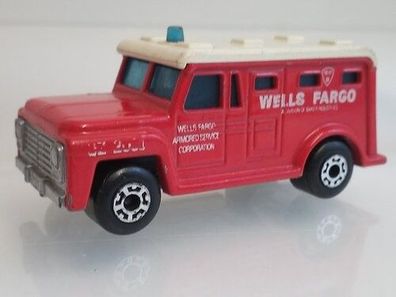 Armored Truck "Wells Frago" Matchbox Lesney Superfast No.69C Modellauto