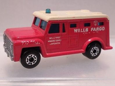 Armored Truck Wells Frago Matchbox Lesney Superfast No.69C Modellauto