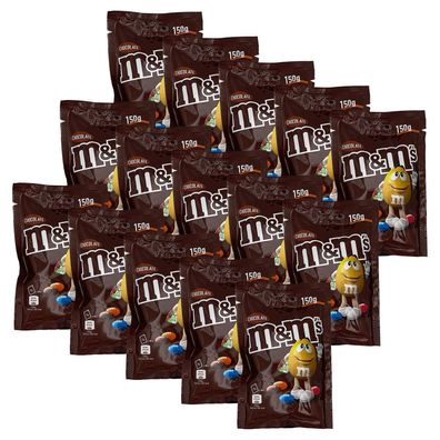 M&M's Chocolate, Schokolinsen 15x 150g Beutel