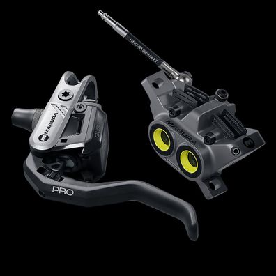 MAGURA GUSTAV PRO, 4-Kolben Scheibenbremse, 2200mm Leitung,