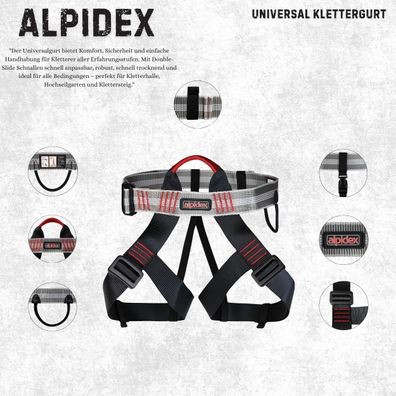 Downhill-Sicherheitsgurte - Outdoor-Klettergurte, Hochseile und Halbkörpergurte