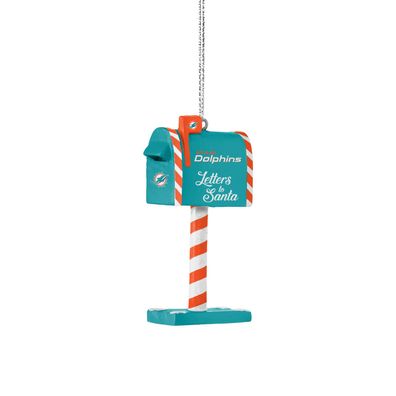 NFL Miami Dolphins Mailbox Baumkugel Weihnachtsbaum Anhänger Ornament ..1106