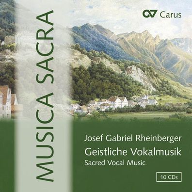 Josef Rheinberger (1839-1901): Musica Sacra - Geistliche Vokal