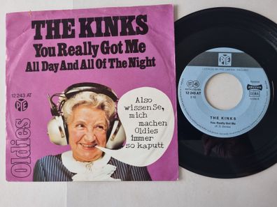 The Kinks - You Really Got Me/ All Day And All Of The Night 7'' Vinyl Germany