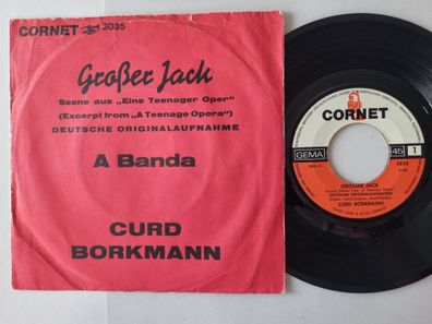 Curd Borkmann - Grosser Jack 7'' Vinyl/ CV Keith West - A teenage opera