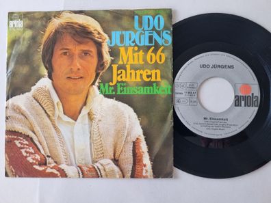 Udo Jürgens - Mit 66 Jahren 7'' Vinyl Germany Misprint!!!