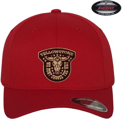 Yellowstone We Don't Choose The Way Flexfit Cap Red