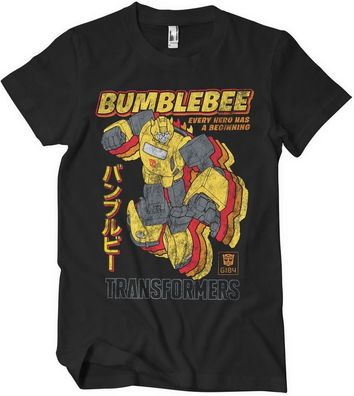 Transformers Bumblebee - Every Hero Has A Beginning Herren T-Shirt Black