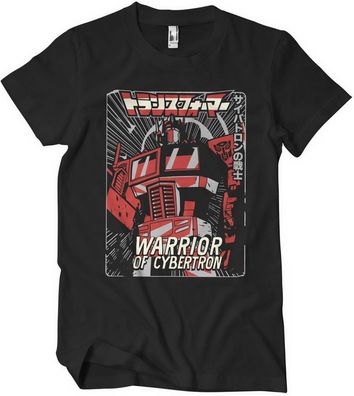 Transformers Warrior Of Cybertron T-Shirt Black