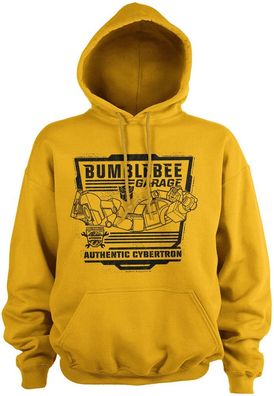 Transformers Bumblebee Garage Hoodie Gold
