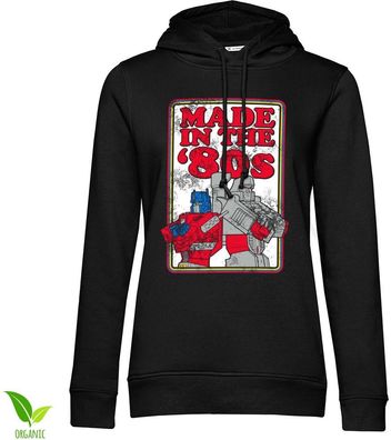 Transformers - Made In The 80S Girls Damen Hoodie Black