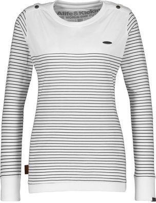 Alife &amp; Kickin Damen LeonieAK Z Longsleeve White