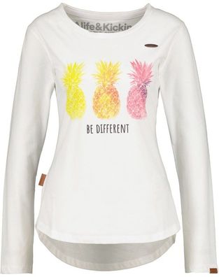Alife &amp; Kickin Damen LeaAK C Longsleeve Pearl