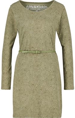 Alife &amp; Kickin Damen Blusenkleid EllinAK B Longsleeve Dress Dust Melange