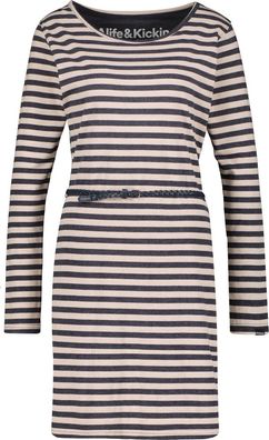 Alife &amp; Kickin Damen Blusenkleid EllinAK Z Longsleeve Dress Marine