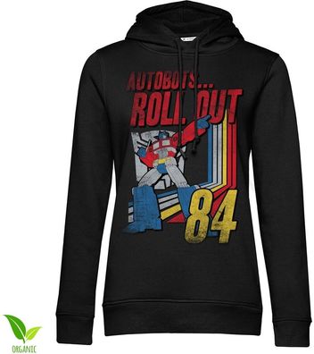 Transformers Autobots - Roll Out Girls Damen Hoodie Black