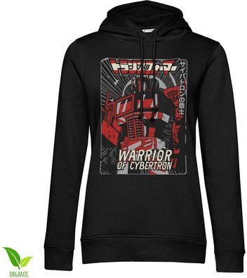 Transformers Warrior Of Cybertron Girls Damen Hoodie Black