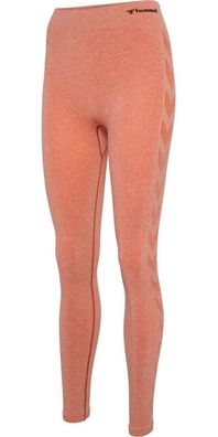 Hummel Damen Sport Tight Hmlci Seamless Mid Waist Tights 210496