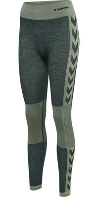 Hummel Damen Sport Tight Hmlclea Seamless Mid Waist Tights 210511