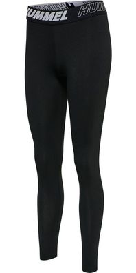 Hummel Damen Leggings Hmlte Maja Mid Waist Cotton Tights