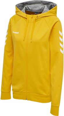 Hummel Damen Hoodie Hmlgo Cotton Zip Hoodie Woman