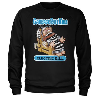 Garbage Pail Kids Electric Bill Sweatshirt Black