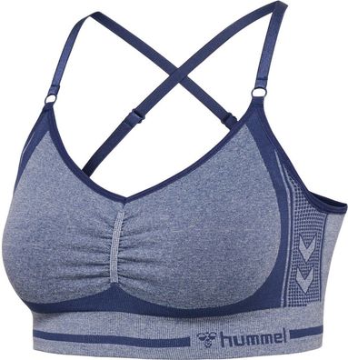 Hummel Damen Sport Top Hmlmt Lulu Seamless Scrunch Bra