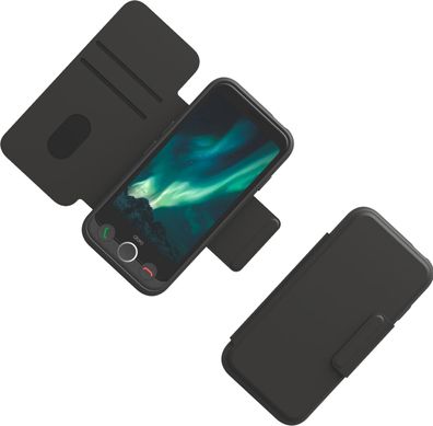 Doro Wallet Case graphit für Aurora A1x