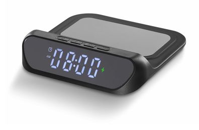 Cellularline Wireless Clock Charger Black