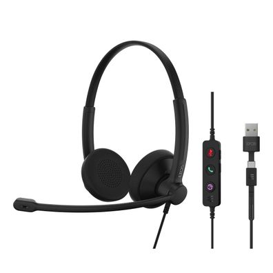 EPOS Headset IMPACT 100 MS Stereo USB-C+A
